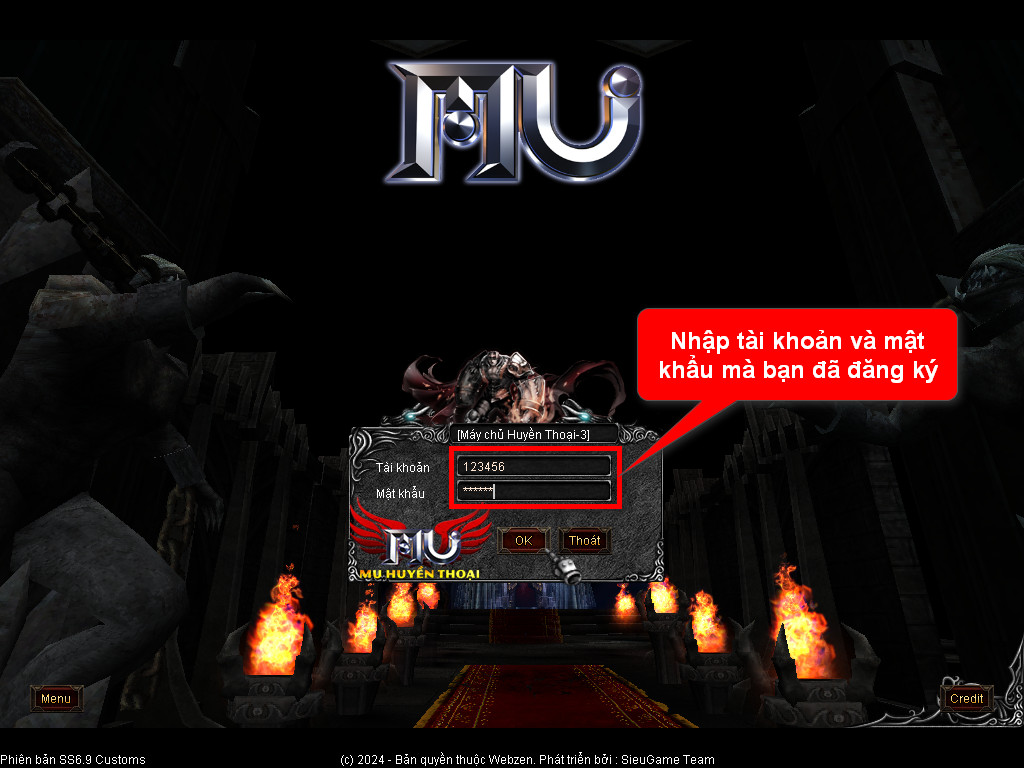 Chức năng chính của Game MU Lôi Phong